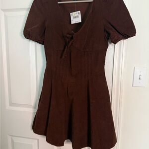 American Eagle Outfitters Chocolate Brown Dress